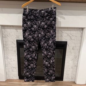 BDG Black and Gray Floral Pants 2 for $20